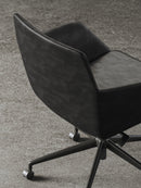 Ardyn Low Back Lounge Chair 5-Star Base