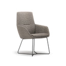 Ardyn Mid Back Lounge Chair Wire Base