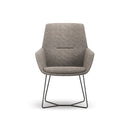 Ardyn Mid Back Lounge Chair Wire Base