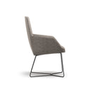 Ardyn Mid Back Lounge Chair Wire Base