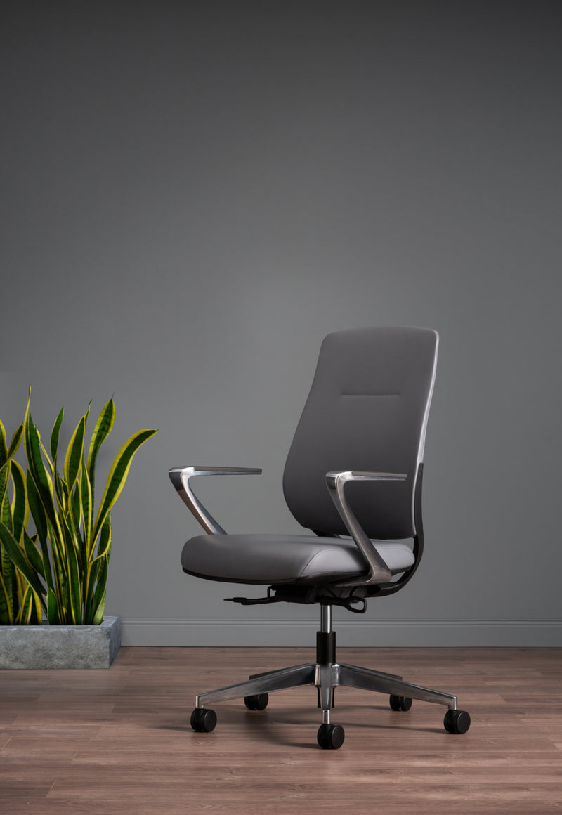 Auburn Grey Conference Chair (Express)