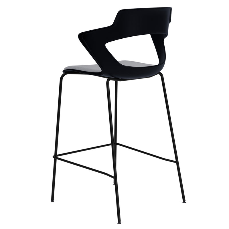 Zee Chairs Counter Stool on a 4-Leg Base