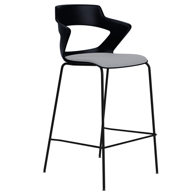 Zee Chairs Counter Stool on a 4-Leg Base