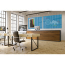 OS Magnetic Glass Dry Erase Whiteboard - 72"W x 48"H