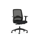 Bolton Black Frame Configurable Mid-Back Task Chair