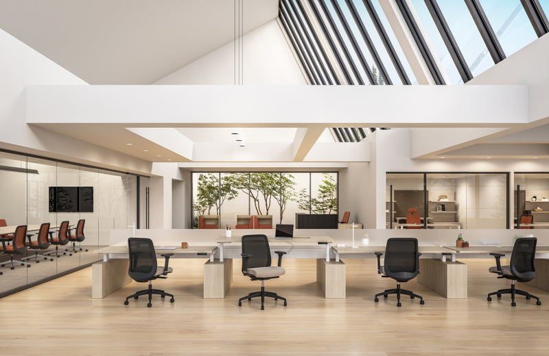 Bolton Grey Frame Configurable High-Back Task Chair