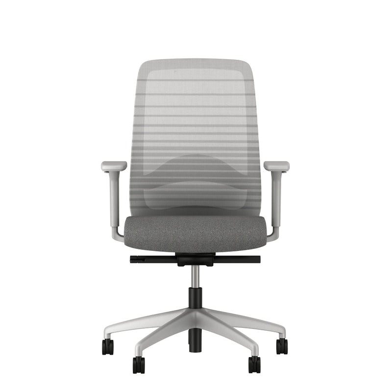 Bolton Grey Frame Configurable High-Back Task Chair
