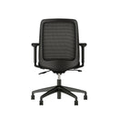 Bolton Black Frame Configurable Mid-Back Task Chair
