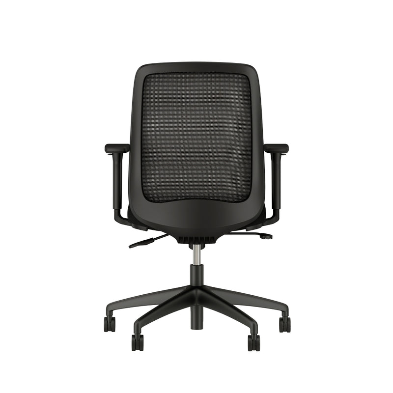 Bolton Black Frame Configurable Mid-Back Task Chair