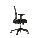 Bolton Black Frame Configurable Mid-Back Task Chair