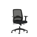 Bolton Black Frame Configurable Mid-Back Task Chair