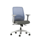 Bolton Grey Frame Configurable Mid-Back Task Chair