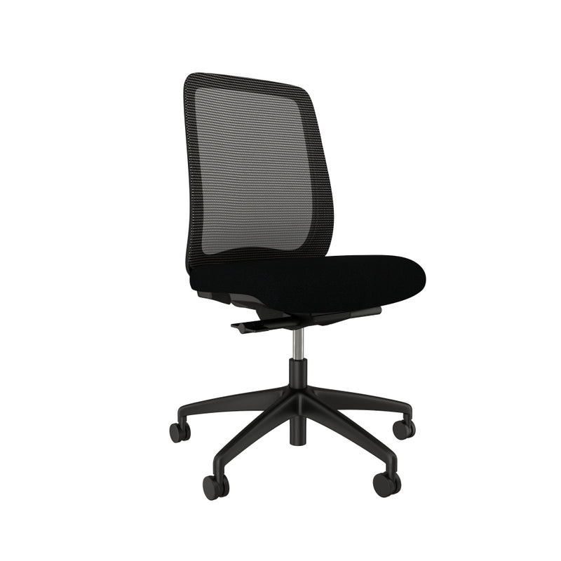 Bolton Black Frame Configurable Mid-Back Task Chair