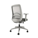 Bolton Grey Frame Configurable Mid-Back Task Chair