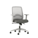 Bolton Grey Frame Configurable Mid-Back Task Chair