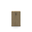 Calibrate Series Storage 50"H Two Door Cabinet with Vertical Coat Rod