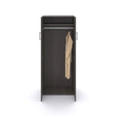 Calibrate Series Storage 74"H Two Door Cabinet with Horizontal Coat Rod