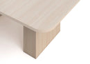 Calibrate Conference 3-Base Rectangular Table with Radius Corners