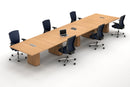 Calibrate Conference 5 Base Tapered Top Table