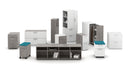 Calibrate Series Storage 2 Door Cabinet With Glides