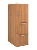 Calibrate Series Storage BF Pedestal Tower With Cupboard On Glides
