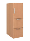 Calibrate Series Storage BF Pedestal Tower With Cupboard On Glides