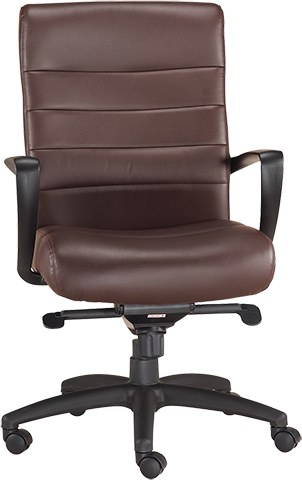 Manchester Mid Back Brown Executive Chair