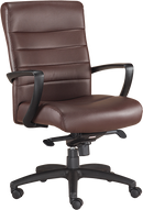 Manchester Mid Back Brown Executive Chair