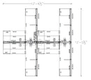 Compile 4 Person 54"H 6' x 6' Workstation Typical
