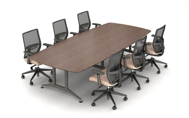 Devens Grey Frame Configurable High Back Task Chair