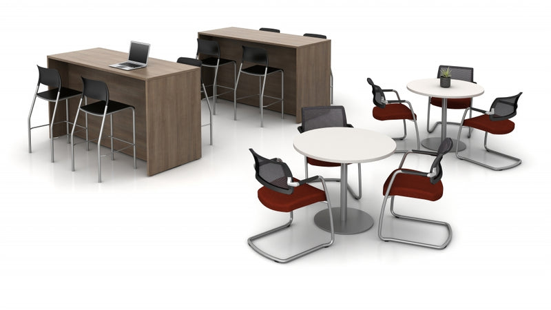 Devens Configurable Grey Side Chair