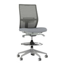 Devens Grey Frame Configurable Stool