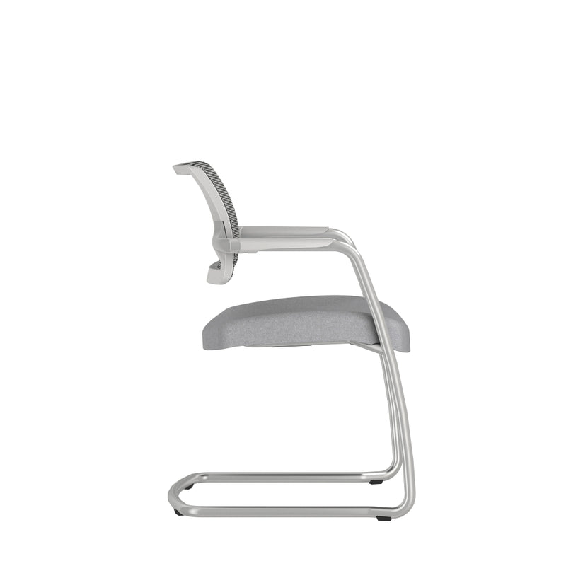Devens Configurable Grey Side Chair