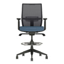 Devens Black Frame Configurable Stool