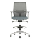 Devens Grey Frame Configurable Stool