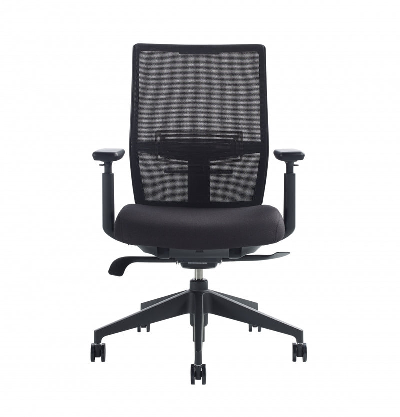 Devens Black Task Chair (Express)