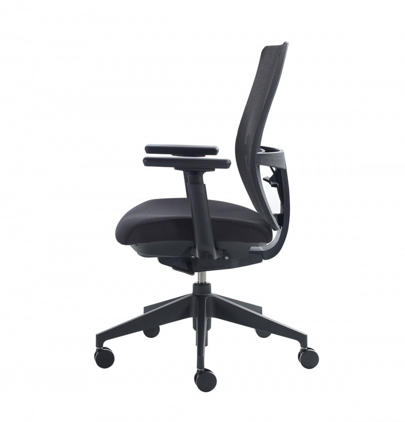 Devens Black Task Chair (Express)