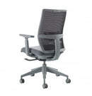 Devens Grey Frame Configurable High Back Task Chair