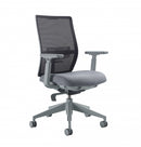 Devens Grey Frame Configurable High Back Task Chair