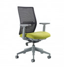 Devens Grey Frame Configurable High Back Task Chair