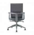 Devens Grey Frame Configurable High Back Task Chair