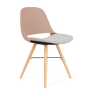 Eclipse Guest Chair on a Modern Wood Base