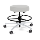 Spec Stool with a Hand-Activated Height Adjustment