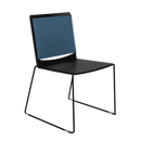 Splash Stackable Mesh Back Chair on a Sled Base