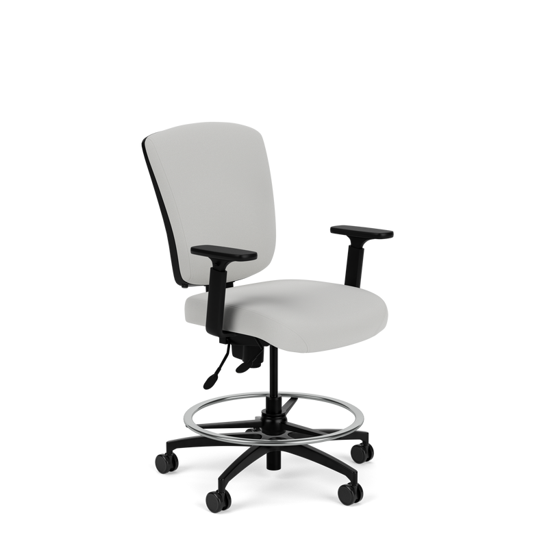 Brisbane HD 24/7 Mid Back Stool with a Medium B Seat