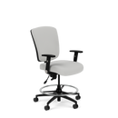 Brisbane HD 24/7 Mid Back Stool with a Large C Seat