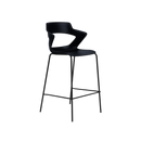 Zee Chairs Bar Stool on a 4-Leg Base