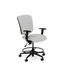 Brisbane HD 24/7 Mid Back Stool with a Standard A Seat