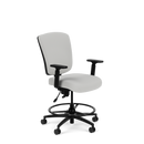 Brisbane HD 24/7 Mid Back Stool with a Standard A Seat