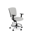 Brisbane HD 24/7 Mid Back Stool with a Standard A Seat